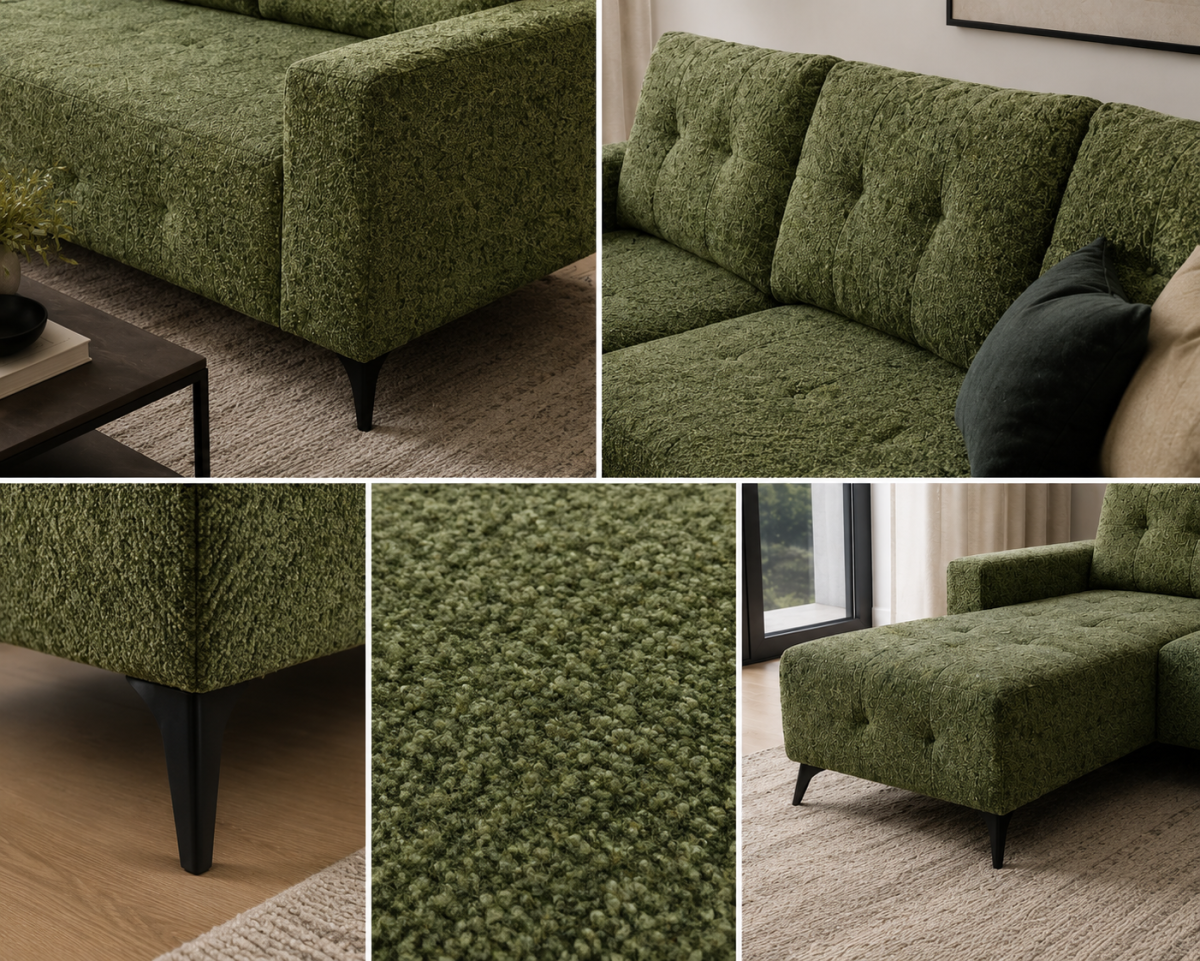 Pine Sleeper Sectional