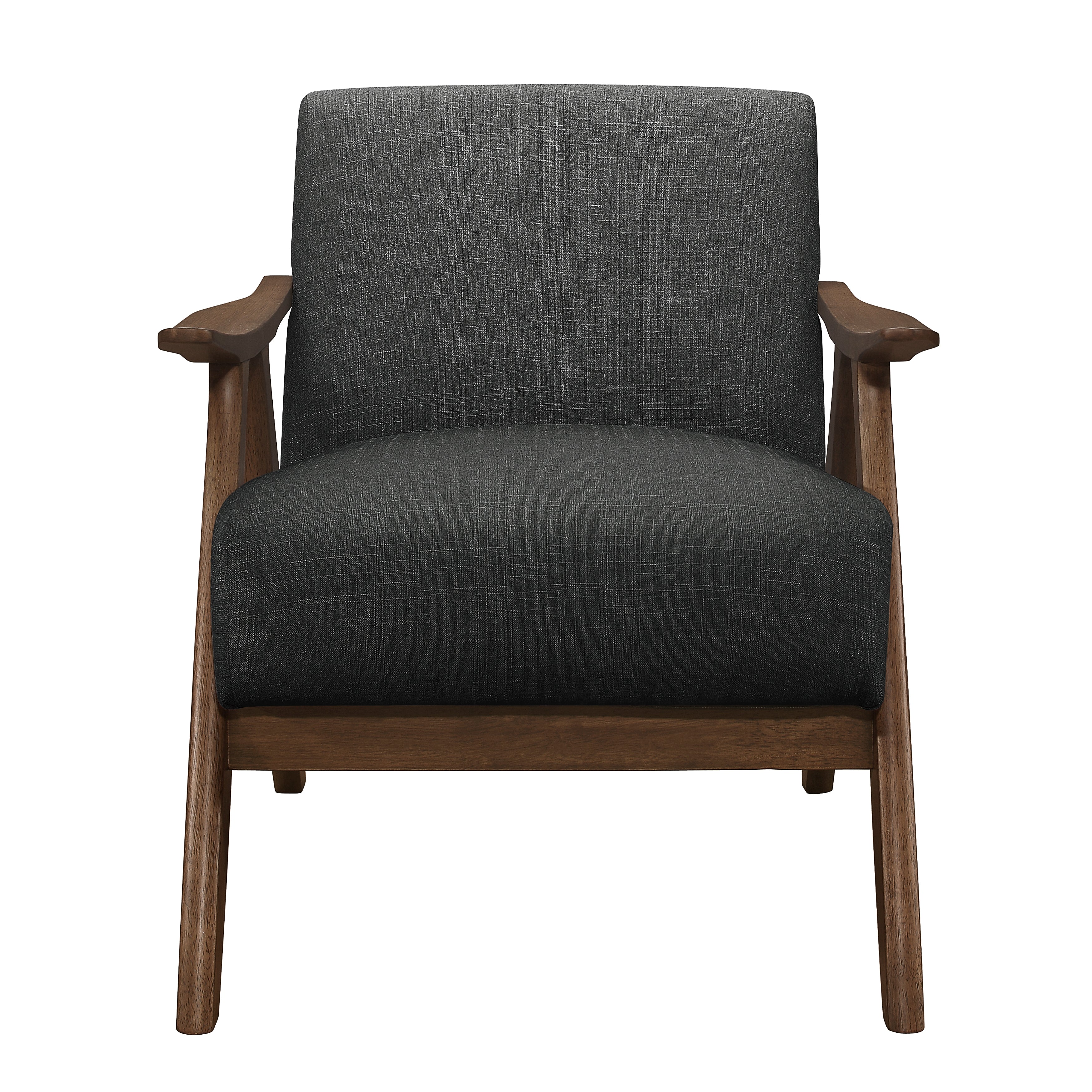 Damala Accent Chair in Dark Grey