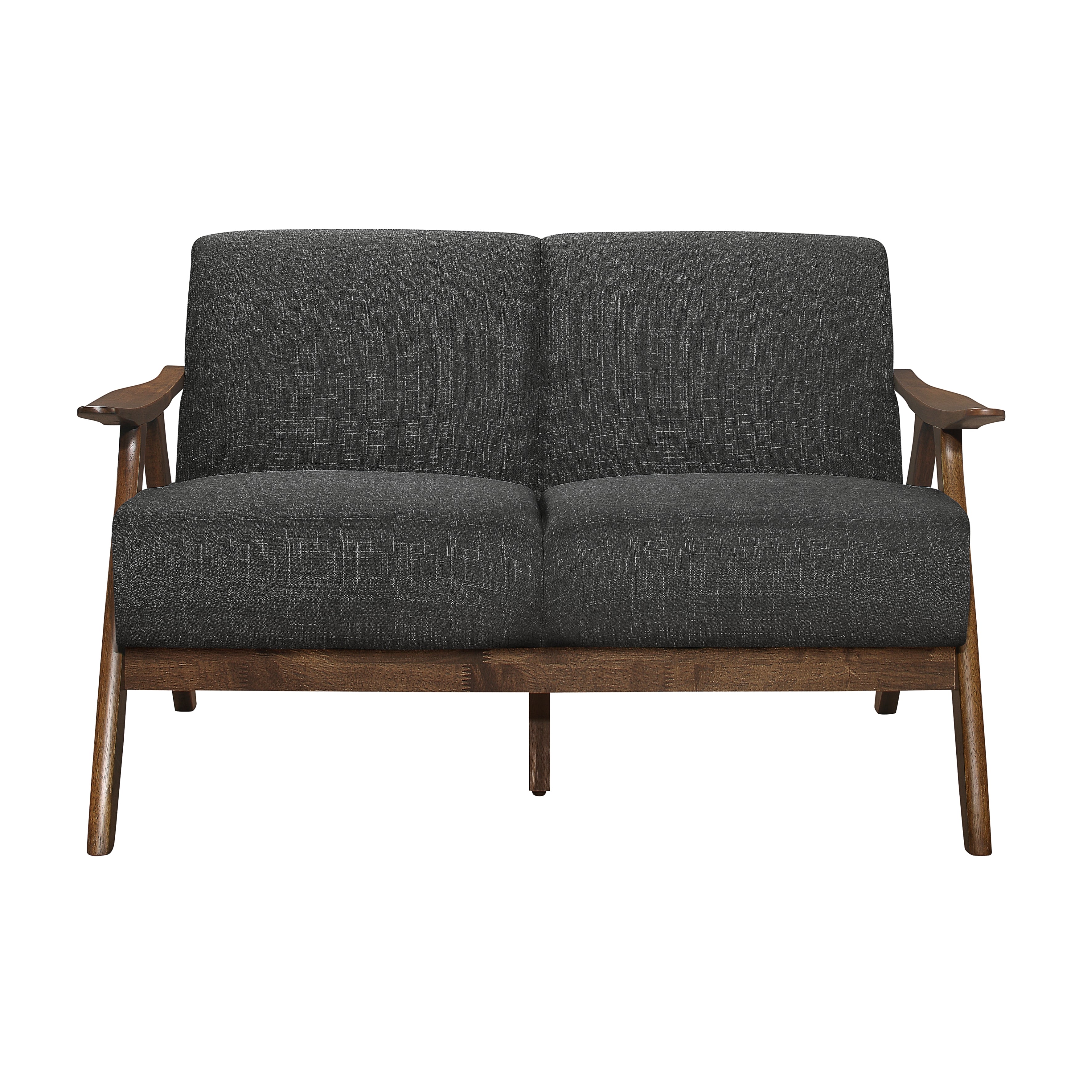 Damala Loveseat in Dark Grey