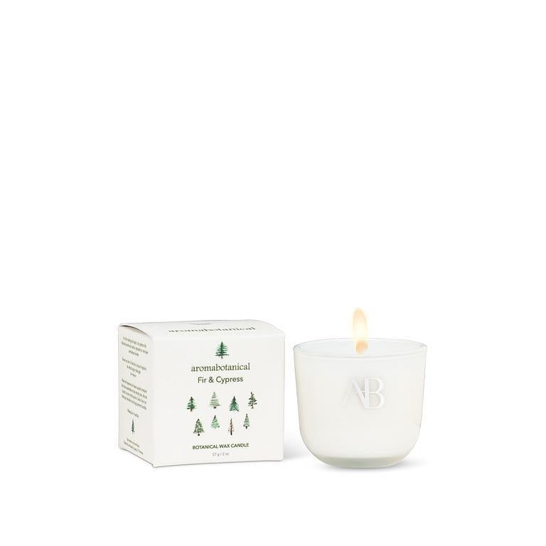 Fir & Cypress Mini Candle, Set of 8