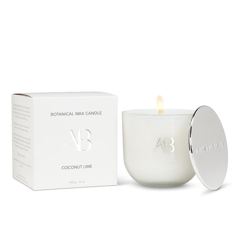 Coconut Lime Candle, Set of 2