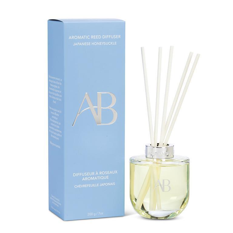 Japanese Honeysuckle Reed Diffuser, Set of 2