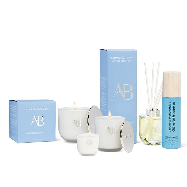 Japanese Honeysuckle Reed Diffuser, Set of 2