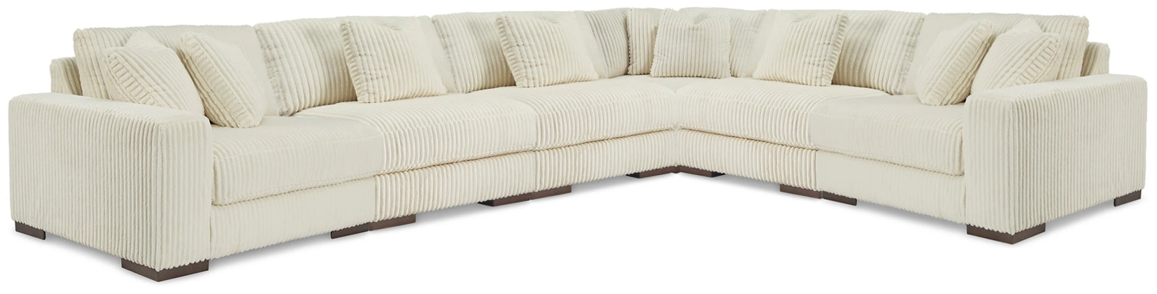 Lindyn 6-Piece Sectional in Ivory