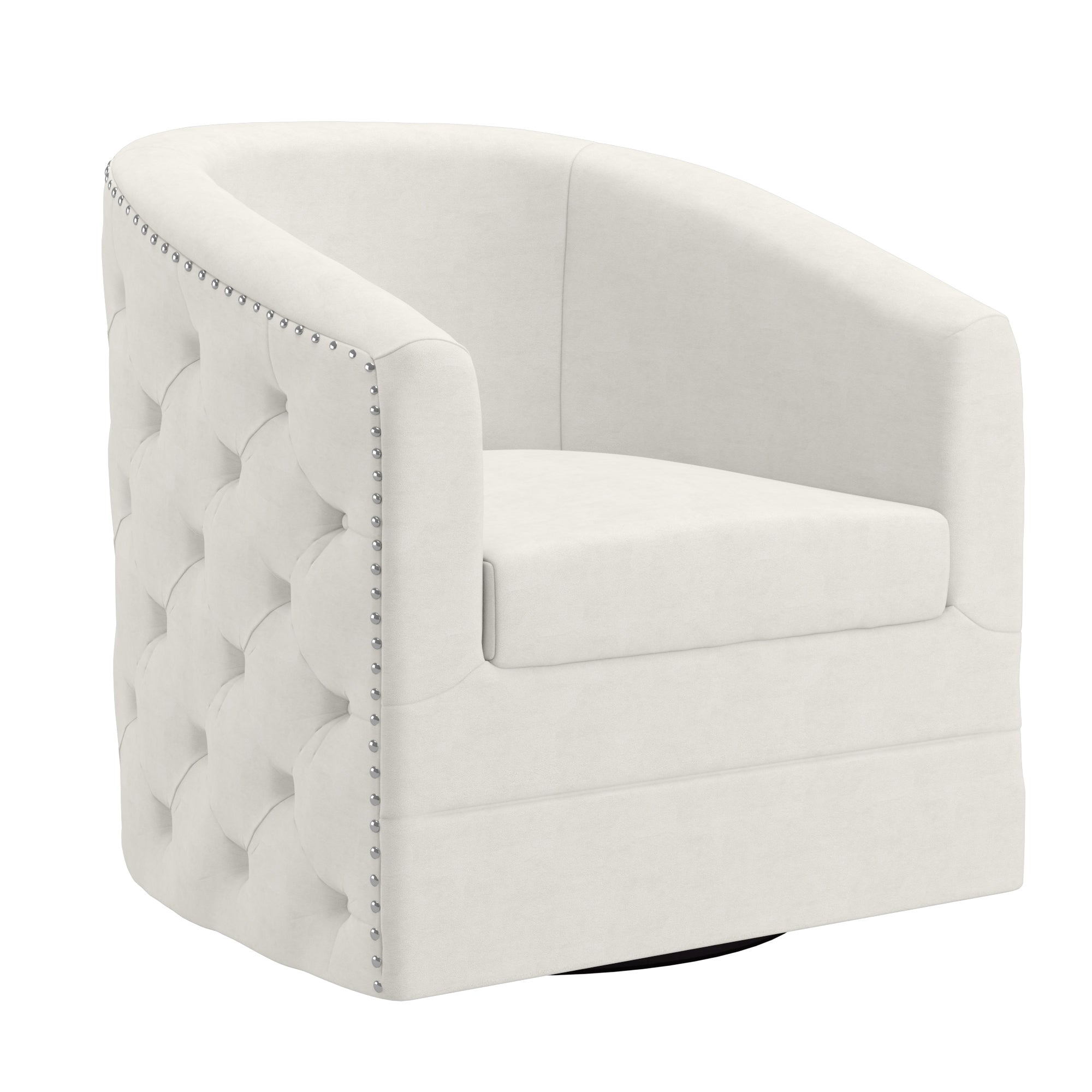 Velci Accent Chair in Ivory