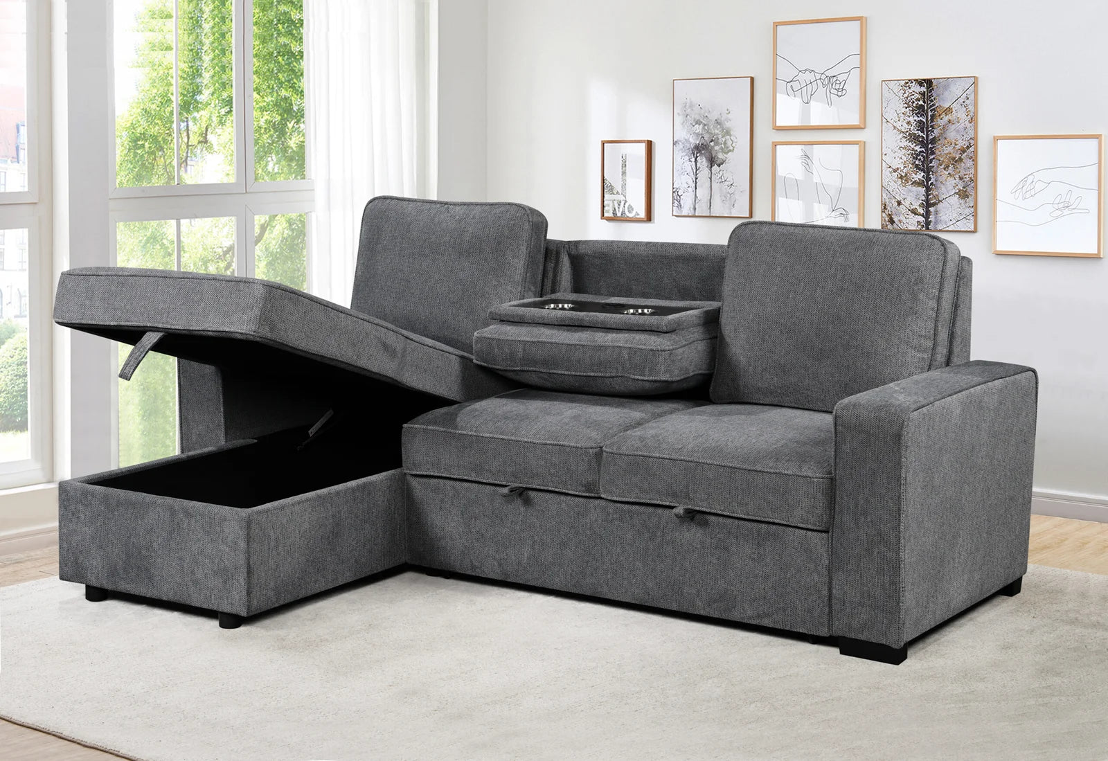 Soraya Sleeper Sectional