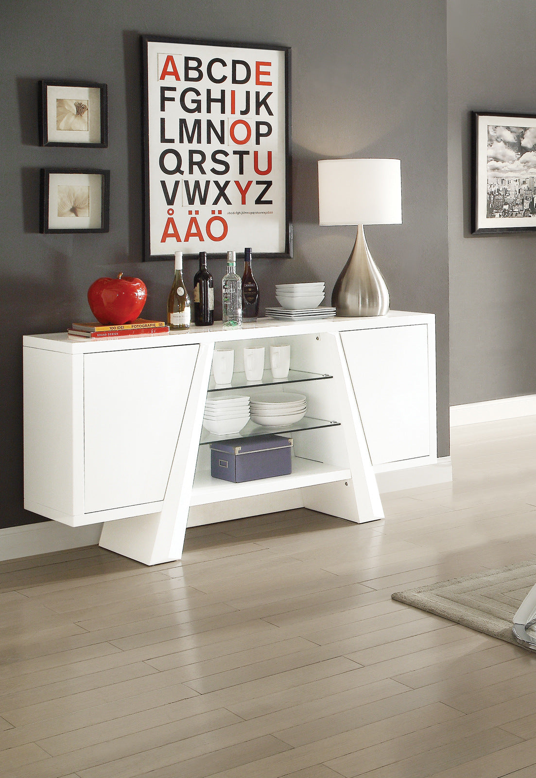 Manhattan Dining Server Table