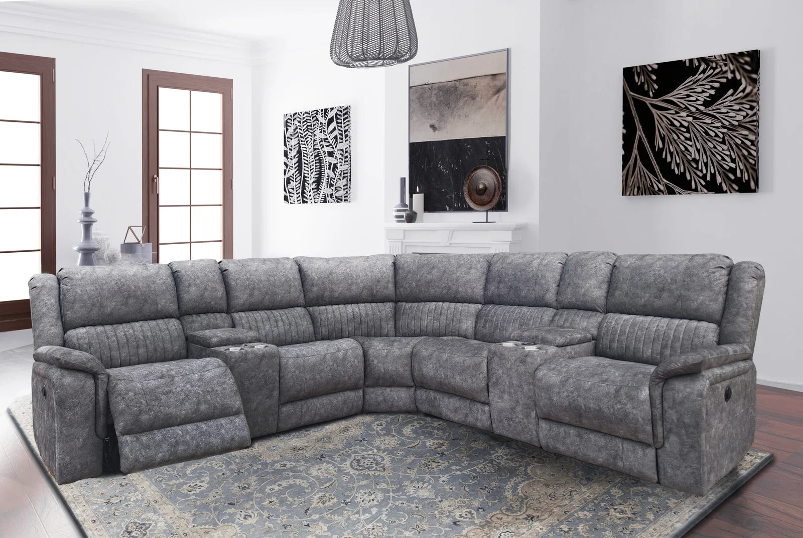 Neo Power Recliner Sectional