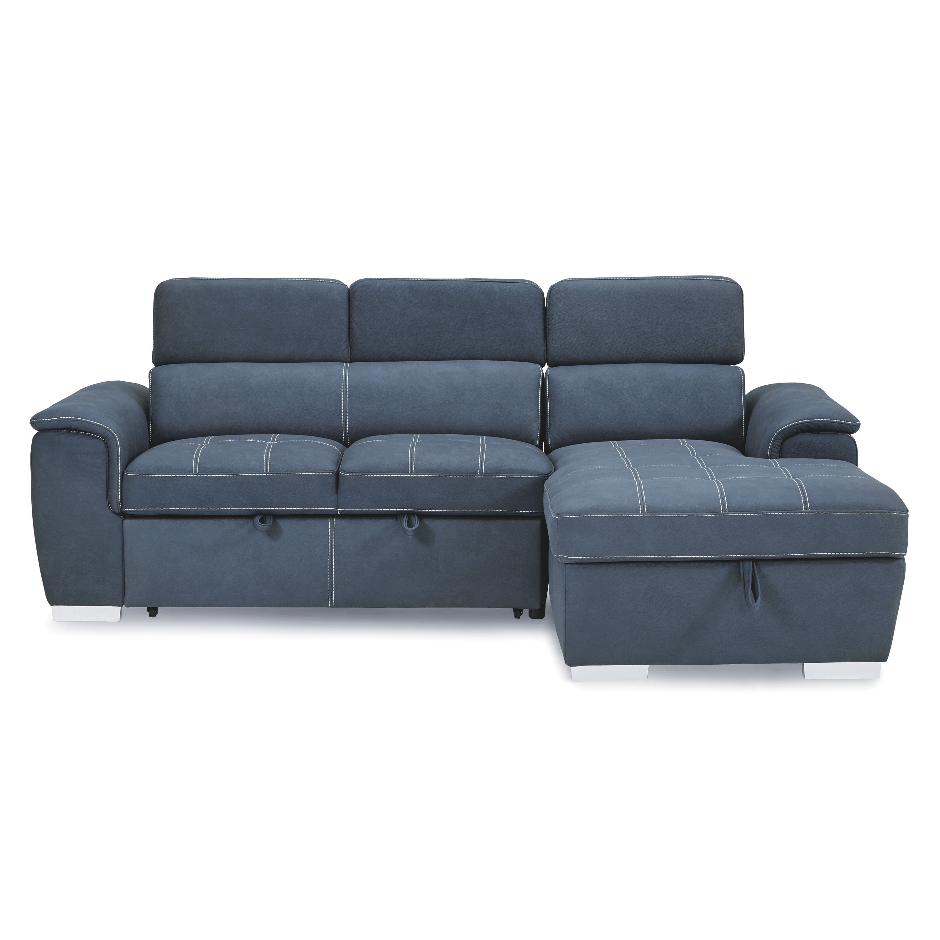 Ferriday Sleeper Sectional in Blue