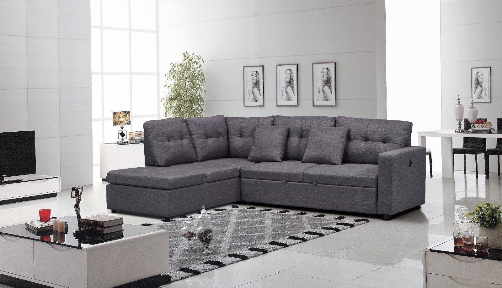 Gambit Sleeper Sectional