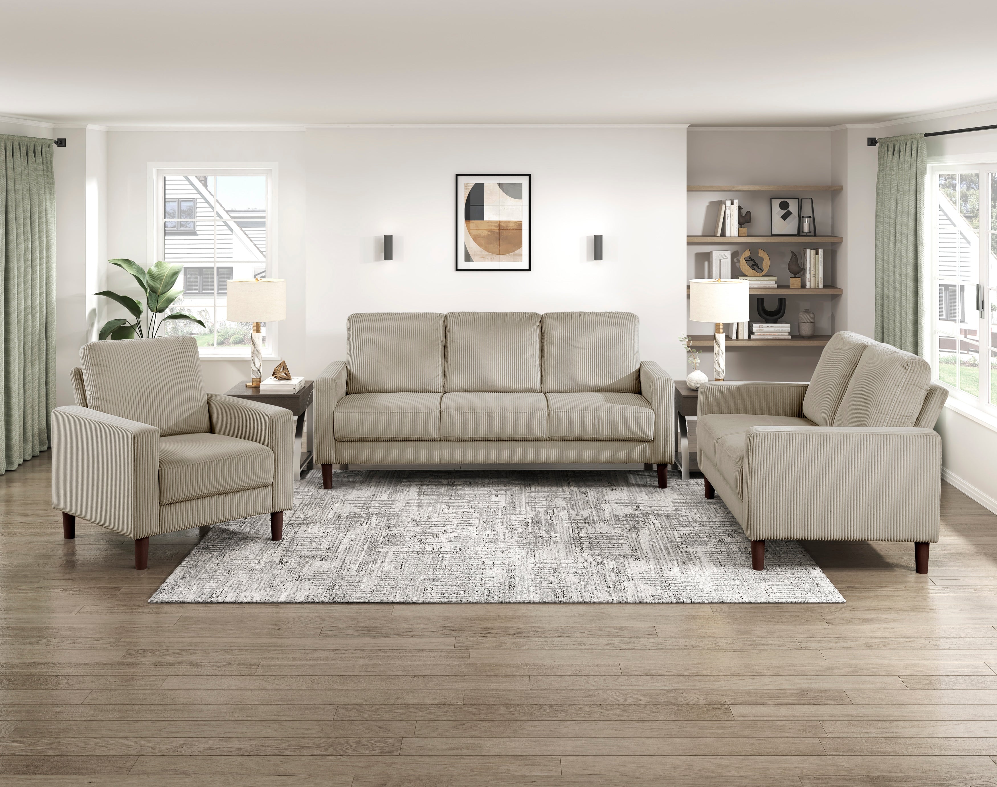 Crandall 3-Piece Sofa Set