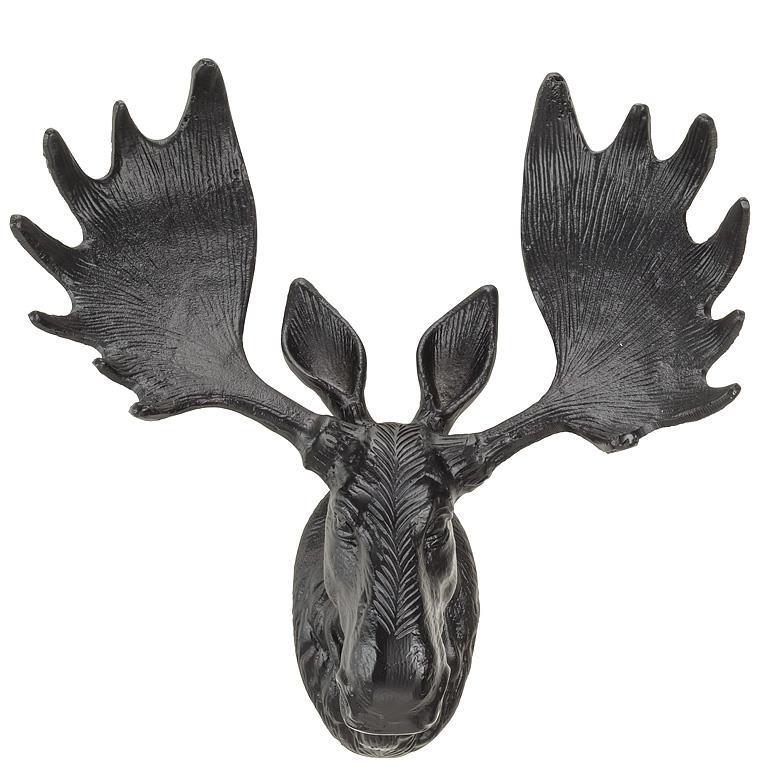 Small Moose Head Wall Decor