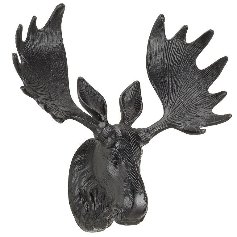 Small Moose Head Wall Decor