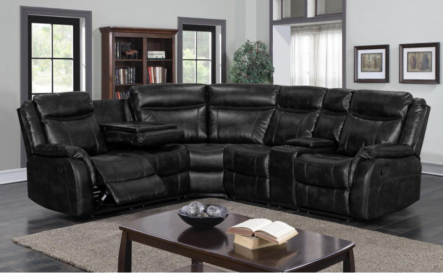 Mack Manual Recliner Sectional