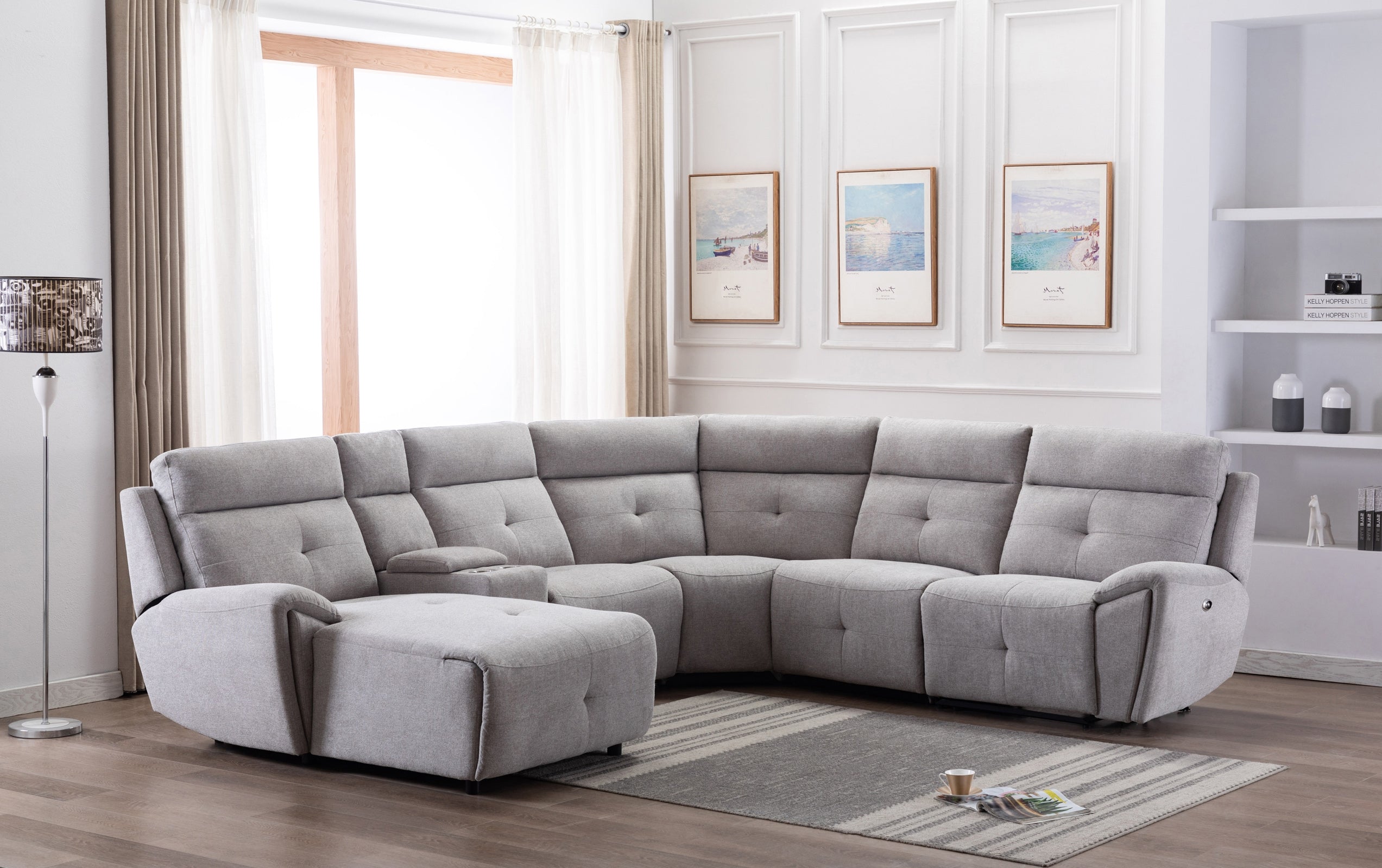 Elijah Power Recliner Sectional