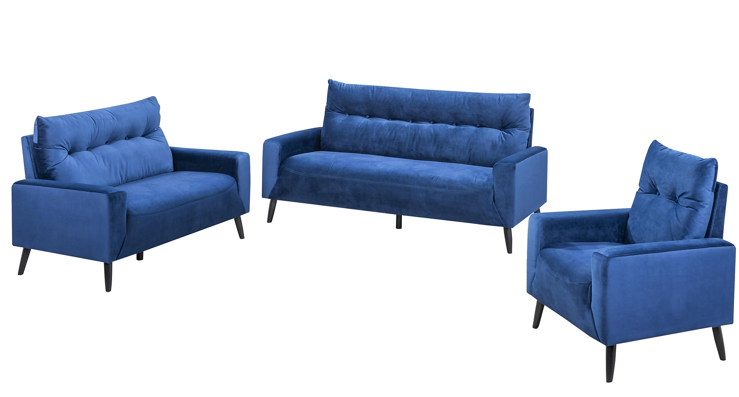 Veronica 3pc Sofa Set