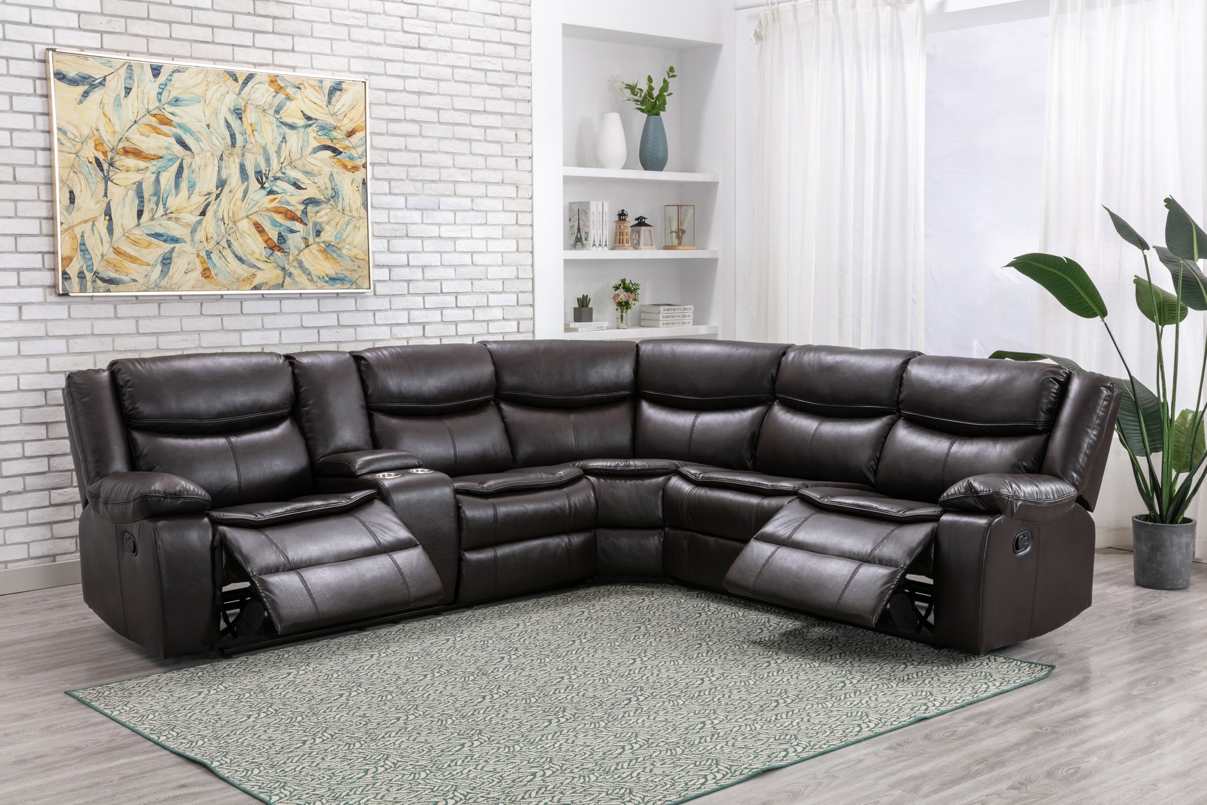 Darnell Manual Reclining Sectional