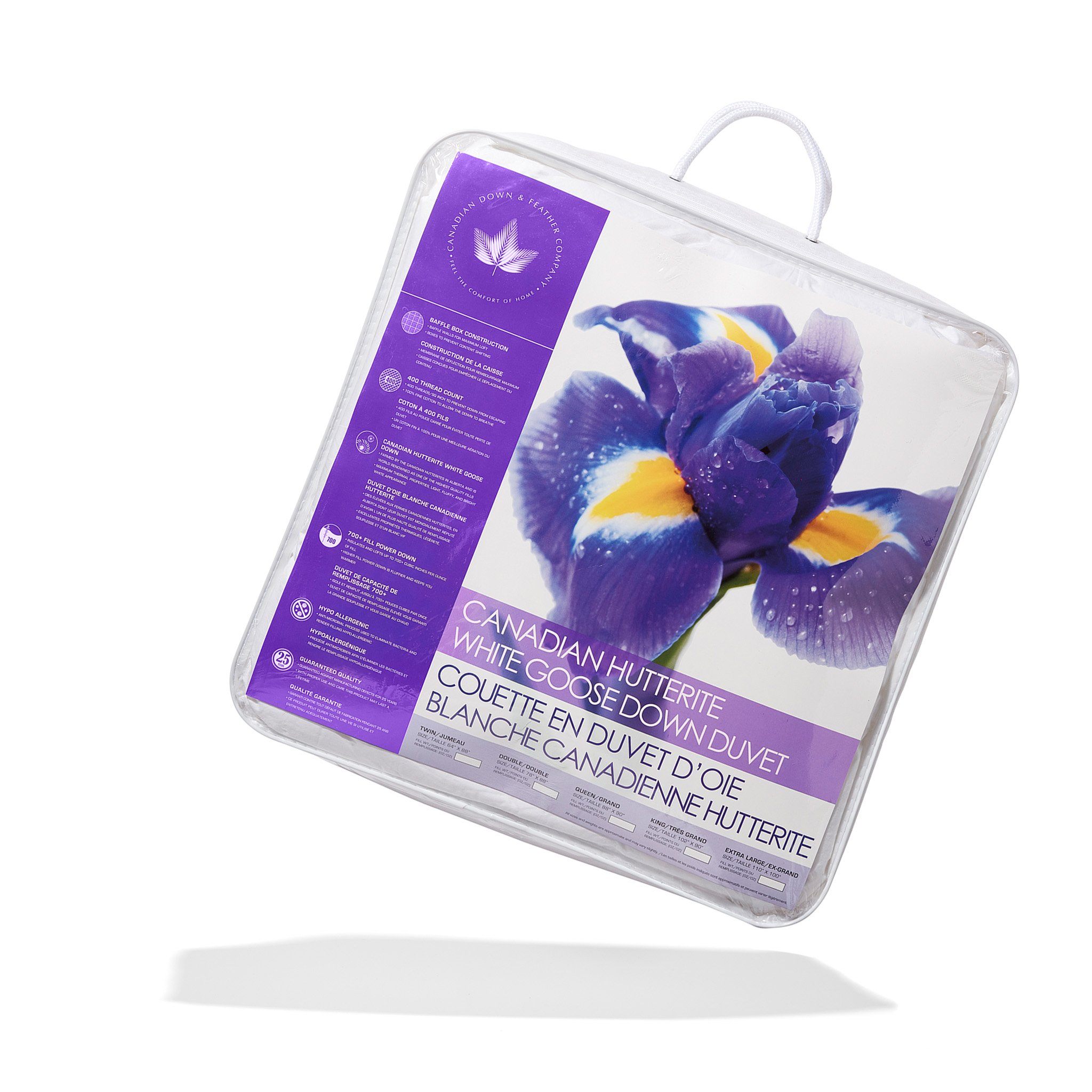 Hutterite Goose Down Duvet