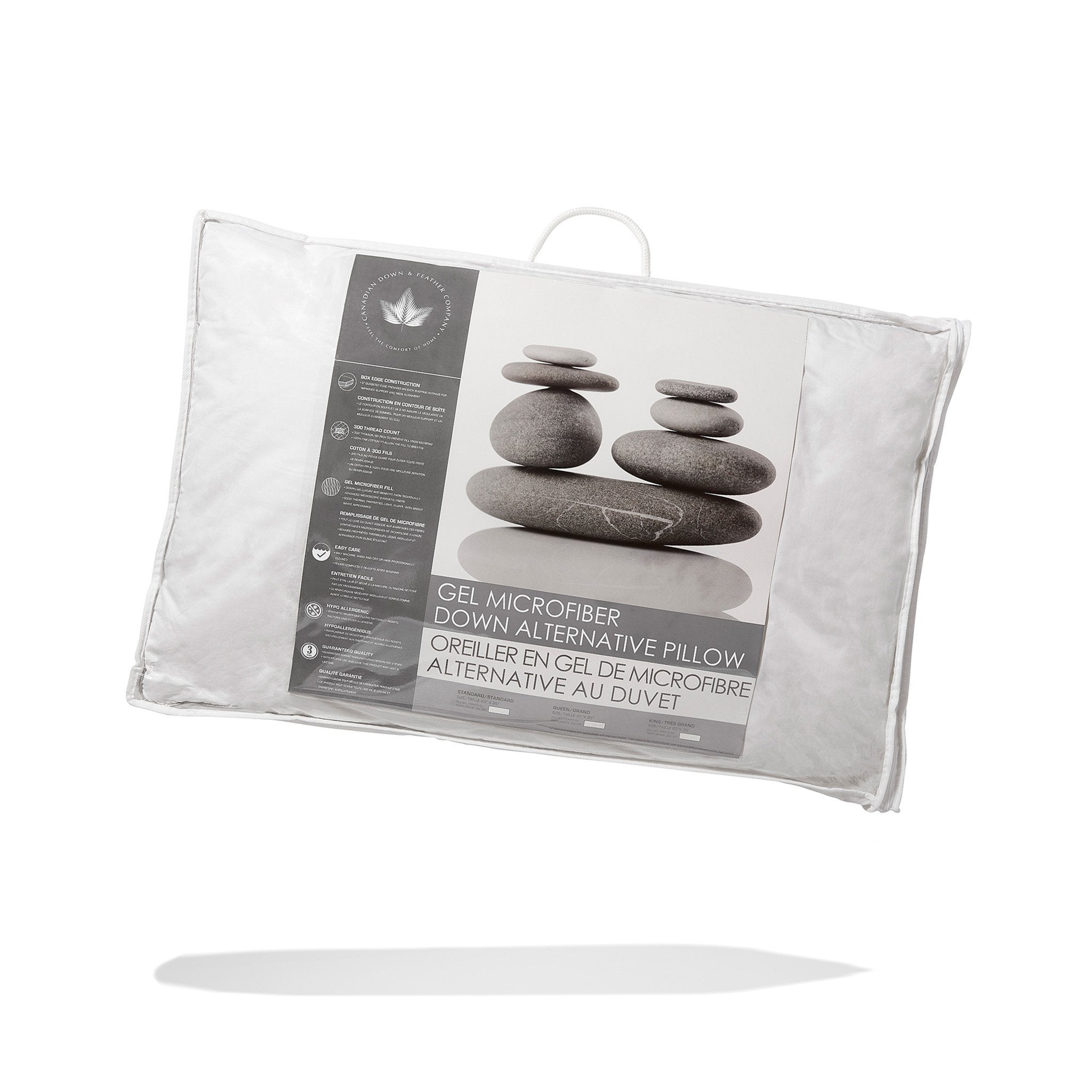 Gel Microfiber Down Alternative Pillow
