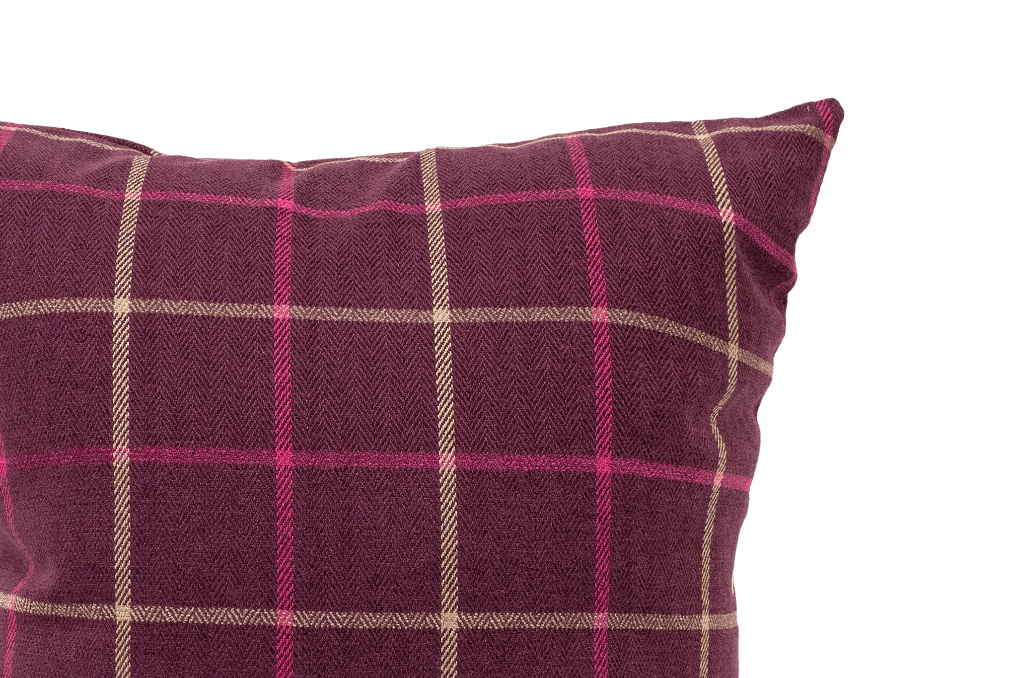 Vino Check Cushion Cover