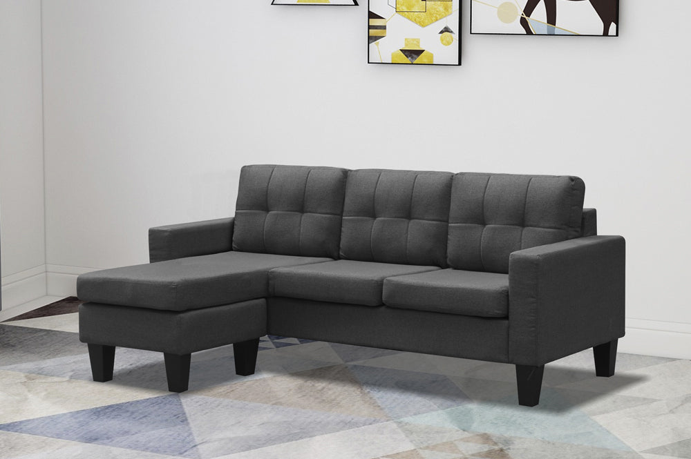 Sectional Sofa w/ Floating Ottoman - T1228