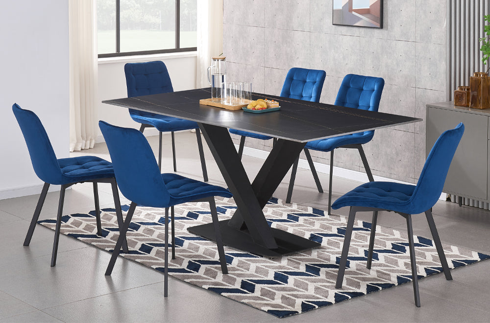 Sintered Stone 7pc Dining Set - T3525