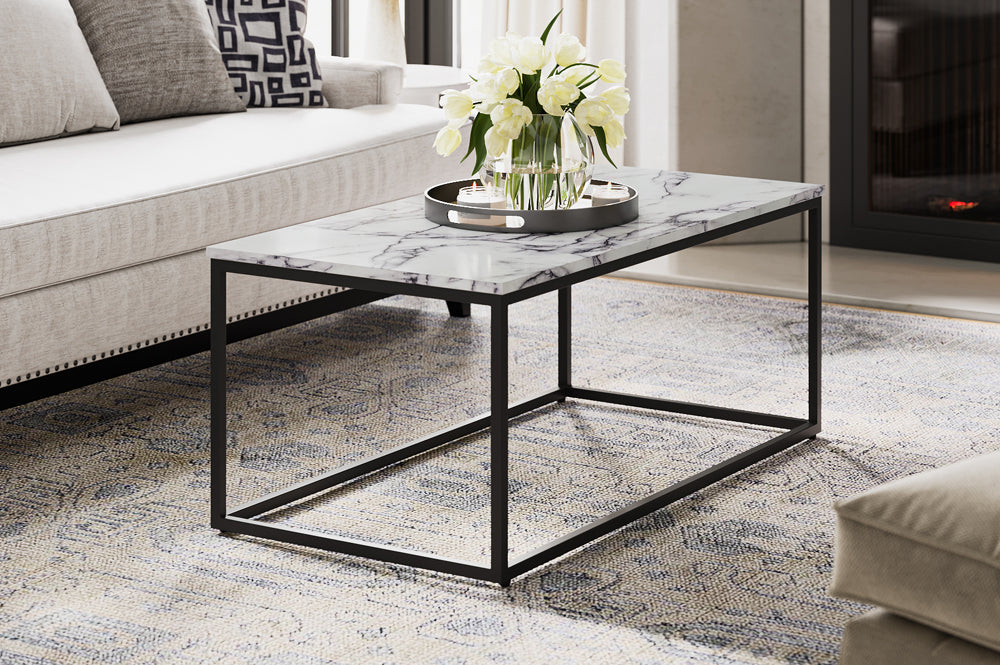 Faux Marble Coffee Table - T5338