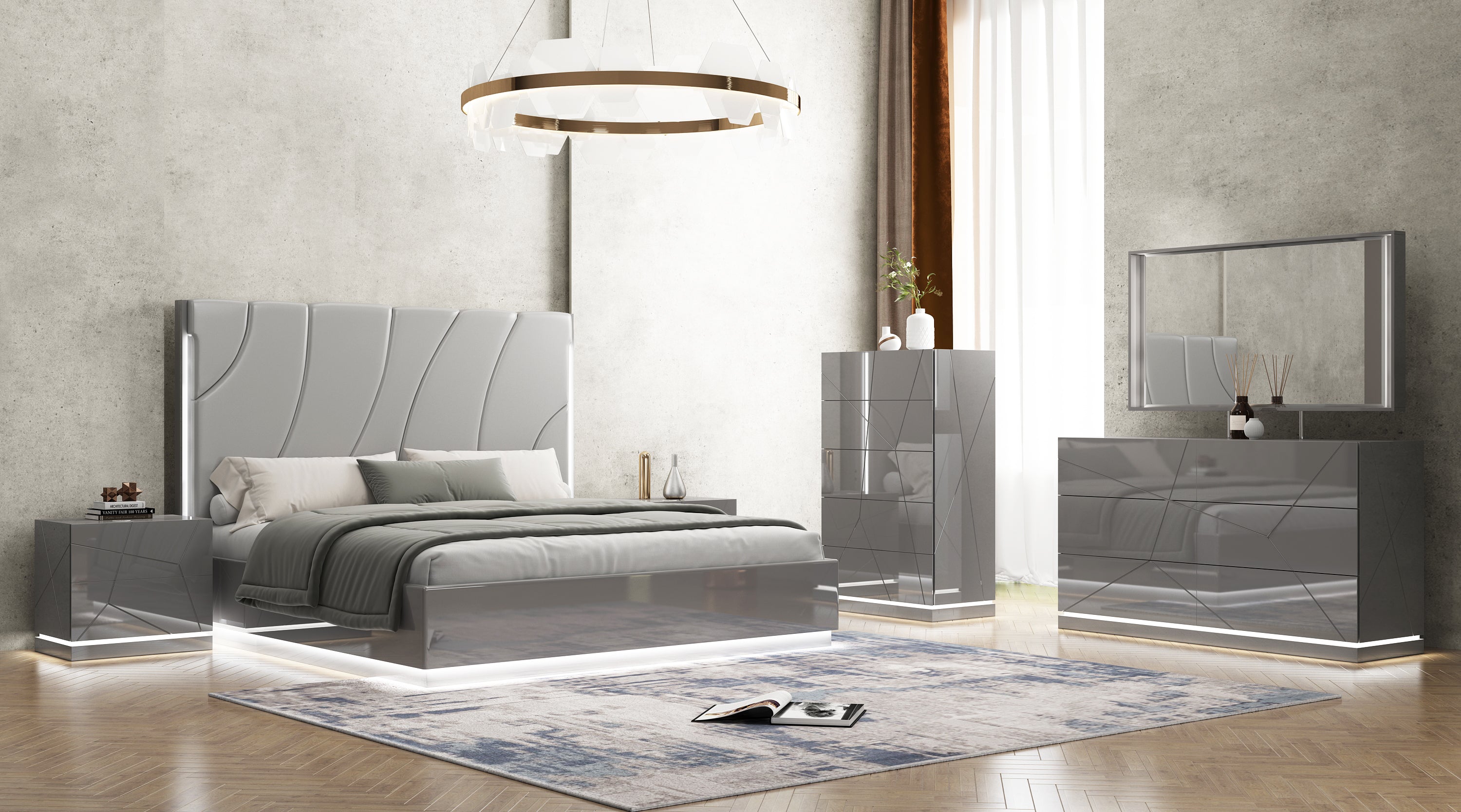 Winnie 8pc Bedroom Set