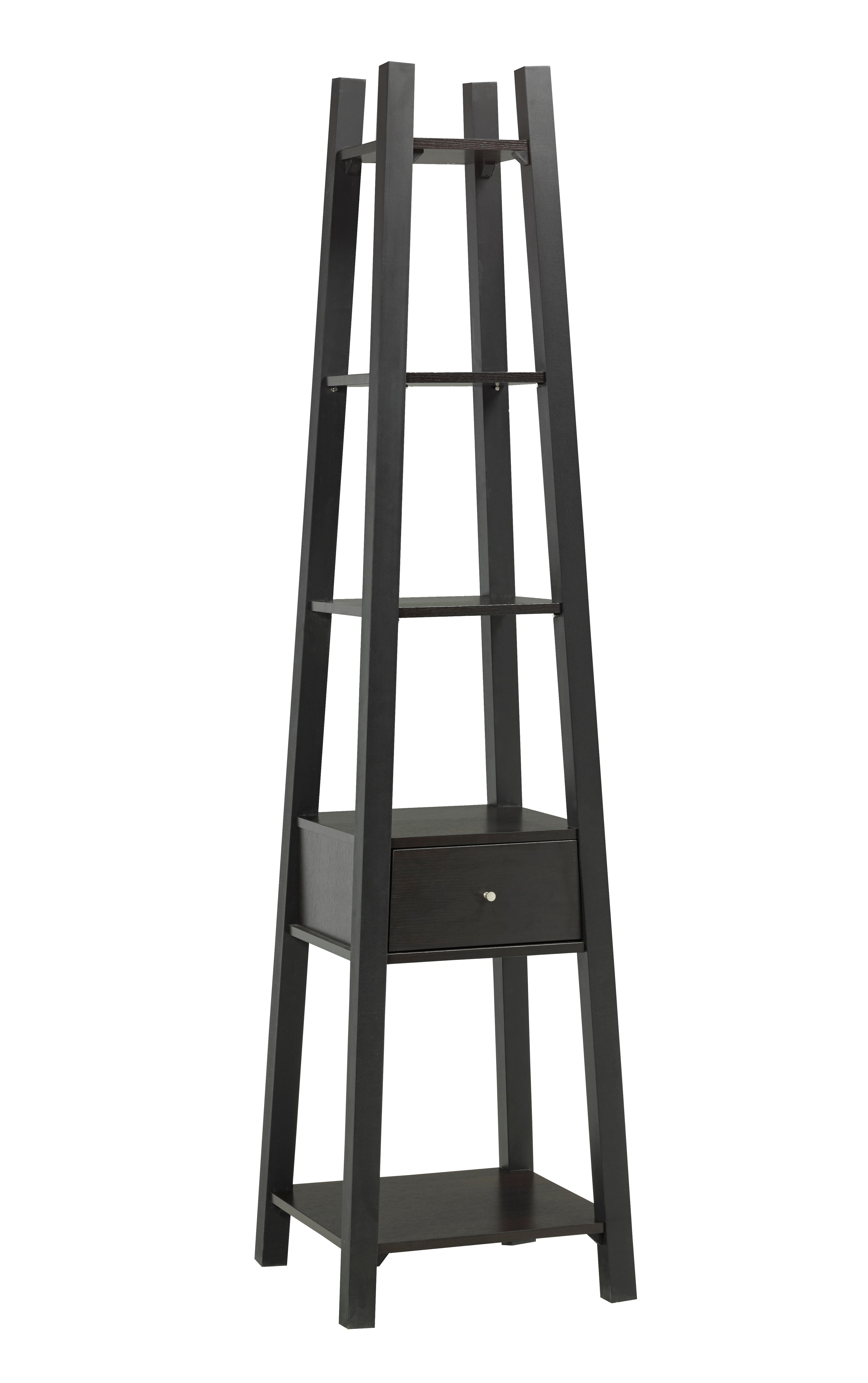 Multi-tier Display Shelf in Dark Cherry