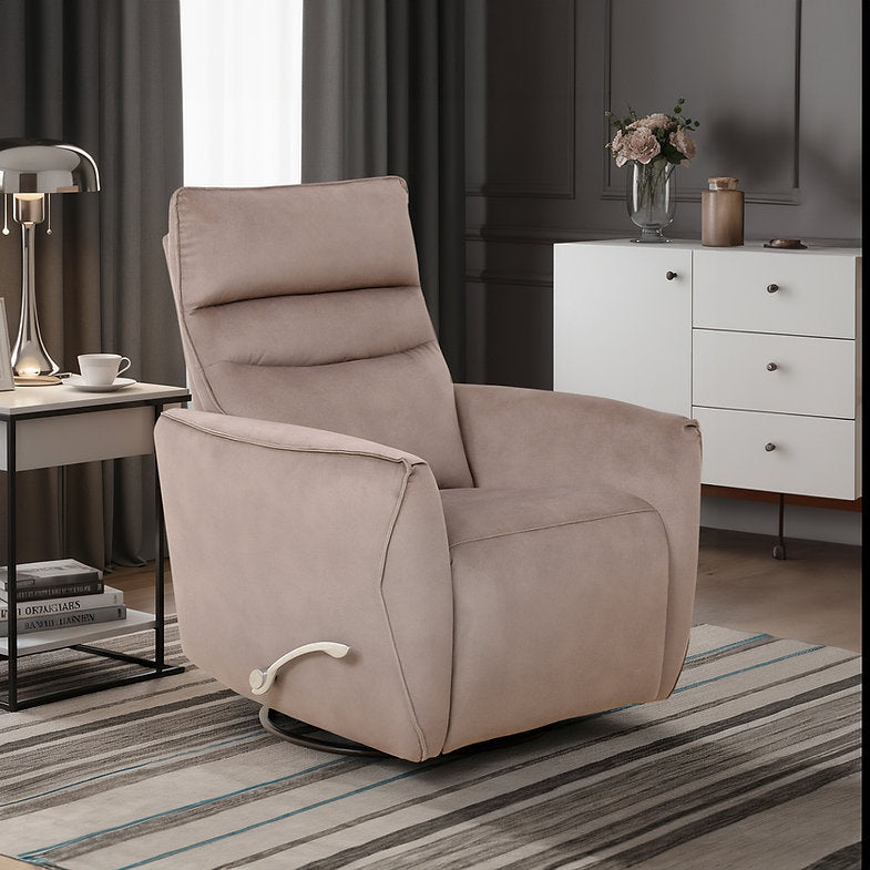 Taupe Rocker Recliner - IF-6328