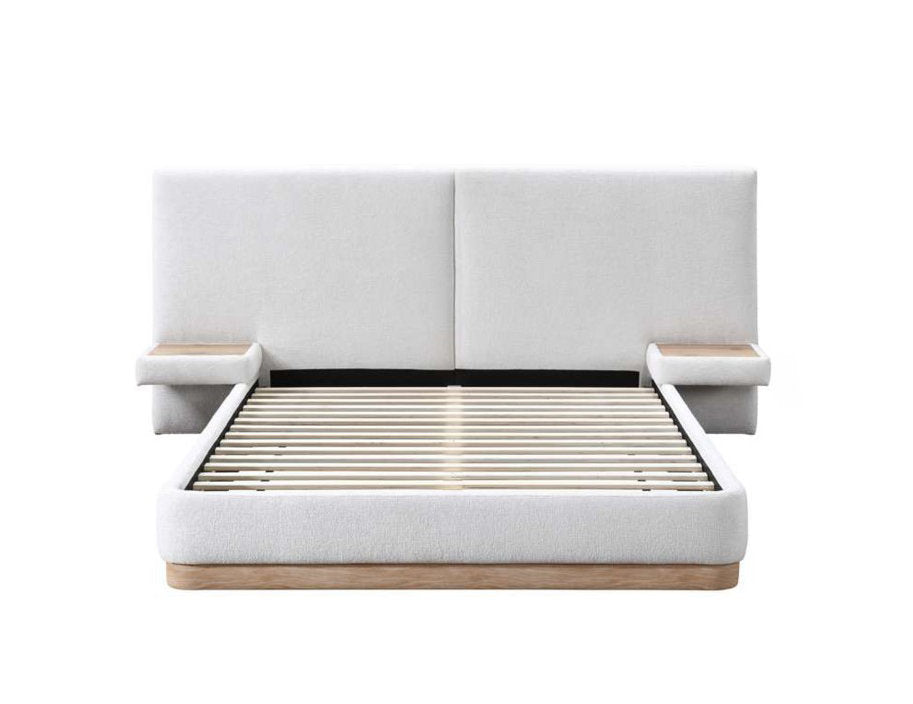 Extended Headboard Platform Bed - IF-5927