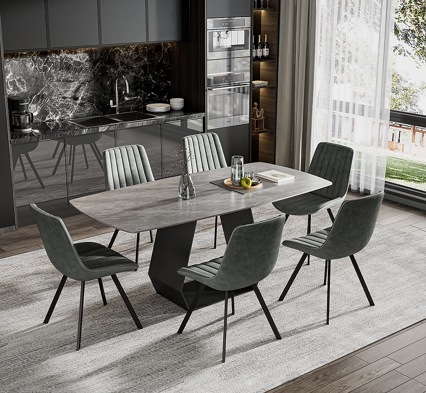 Armani Grey Dining Set