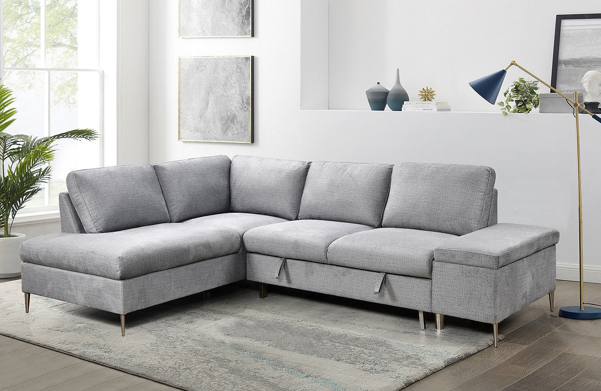 LHF Sleeper Sectional with Storage Bench - IF-9022