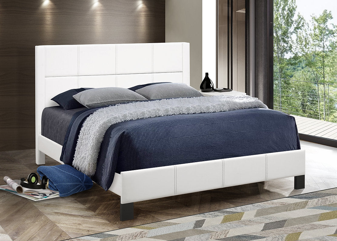 PU Leather Platform Bed - IF-5350