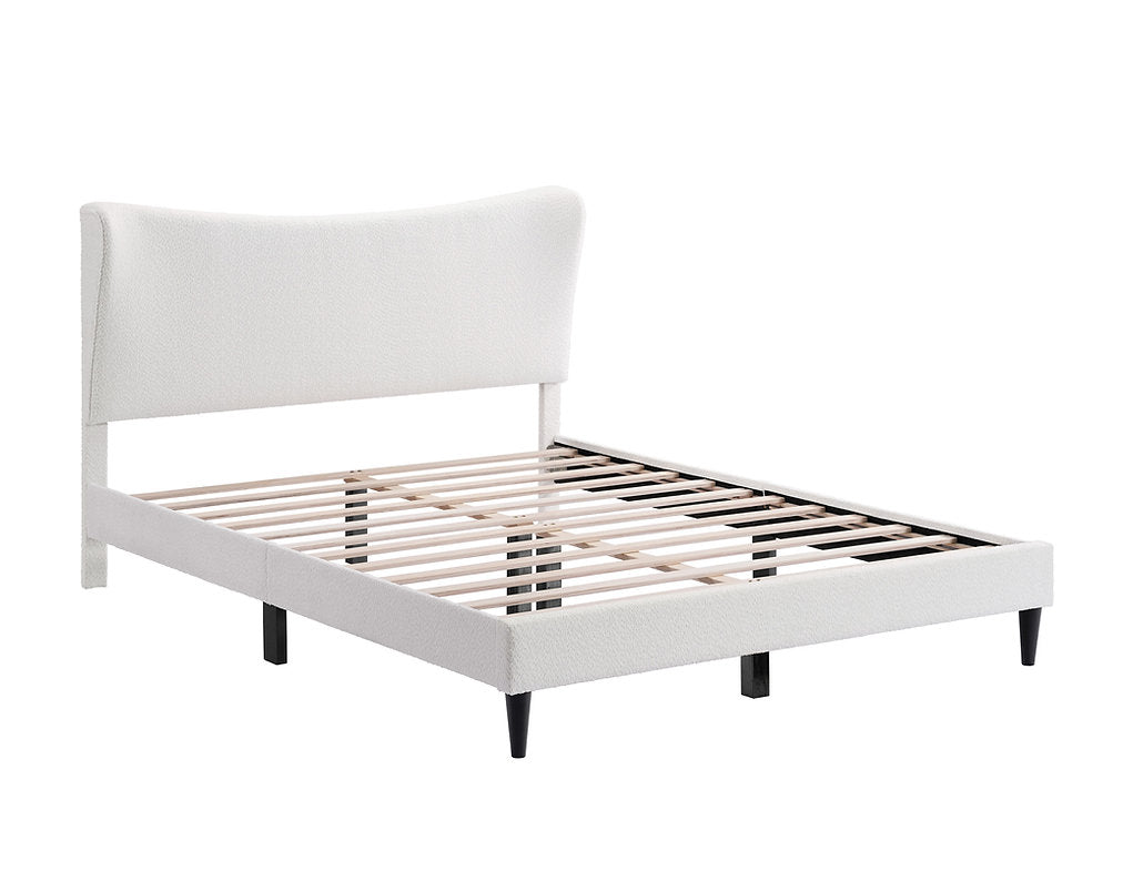 Boucle Platform Bed - IF-5585