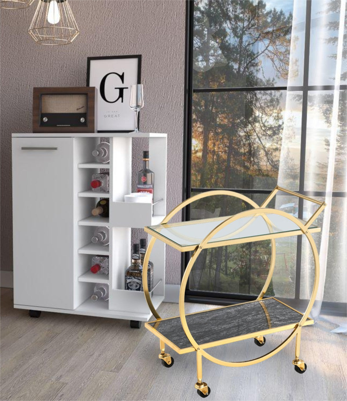 Maeve Bar Cart