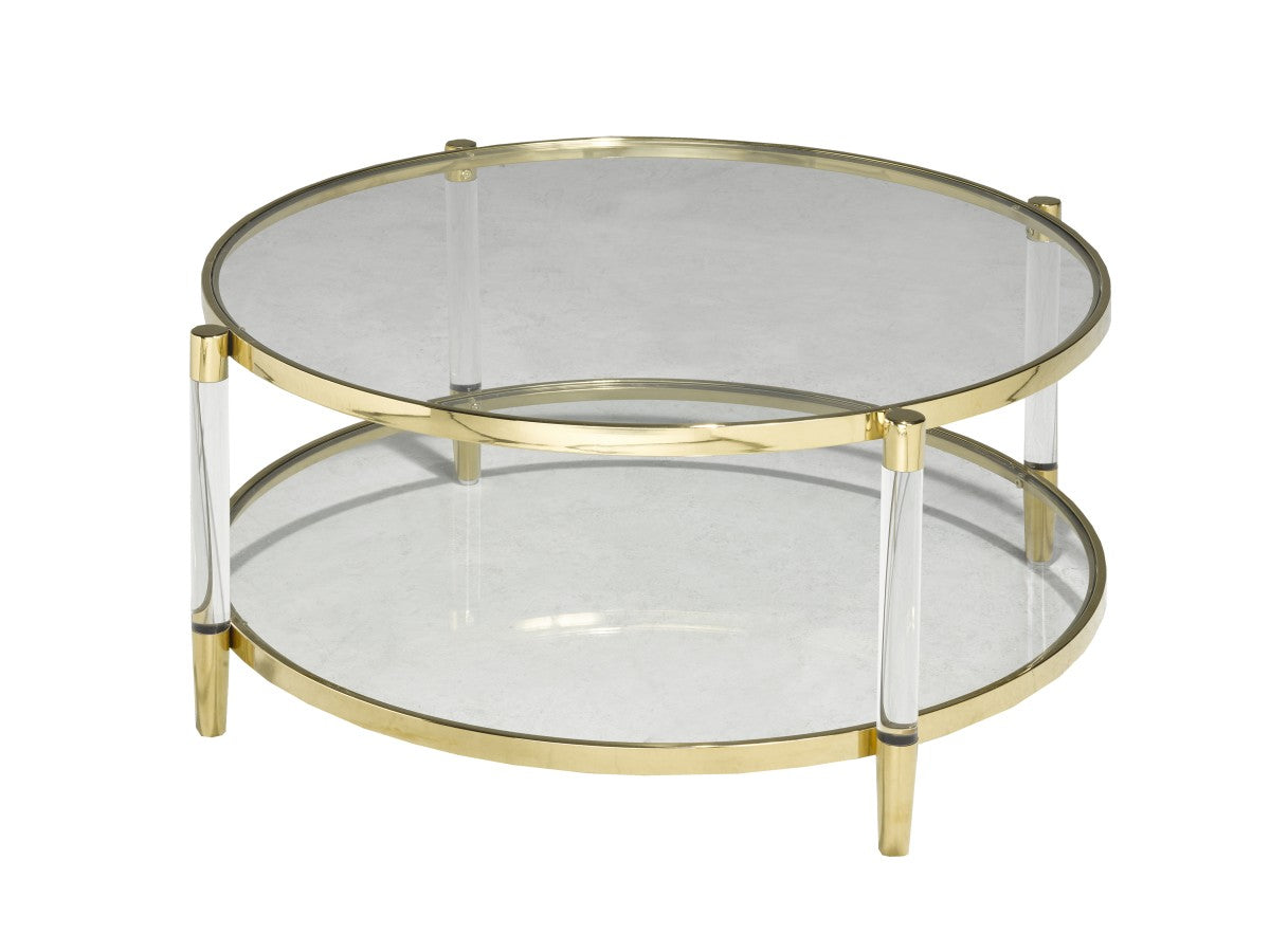 Lara Coffee Table in Gold