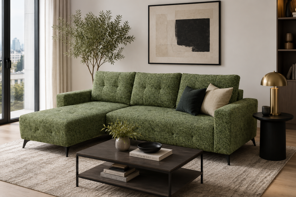 Pine Sleeper Sectional