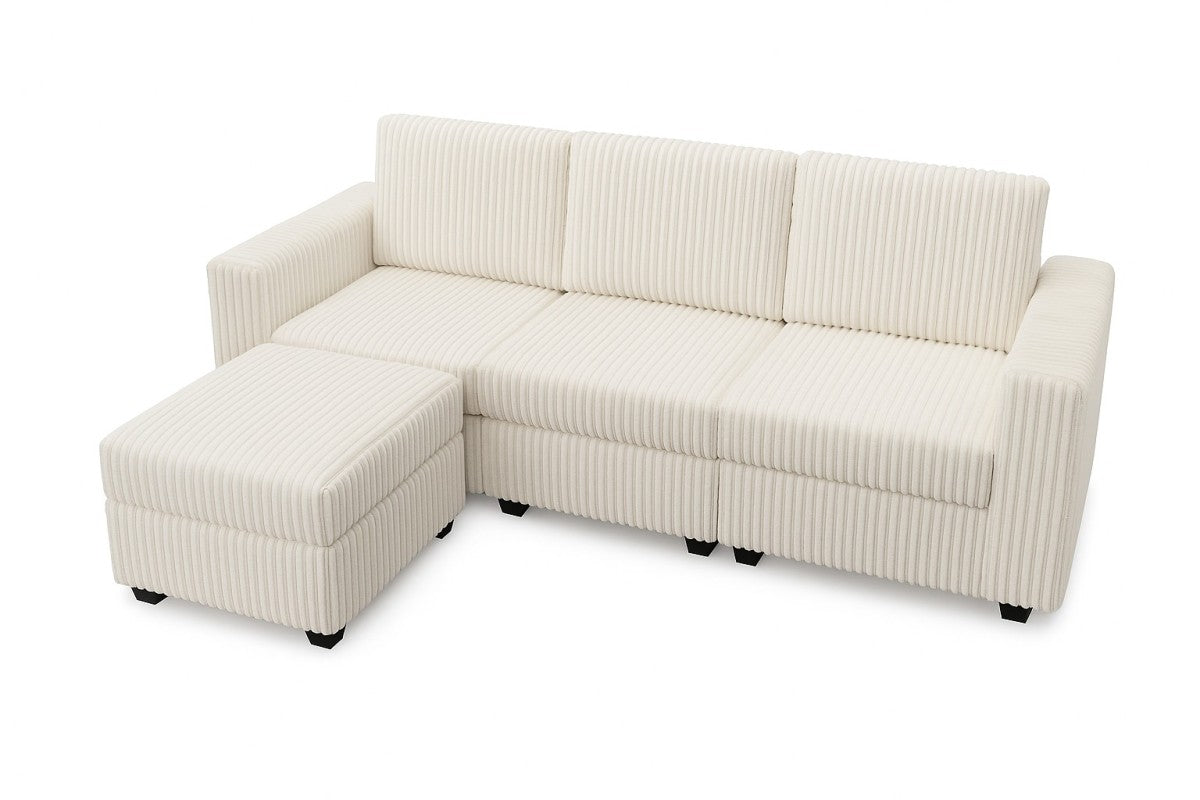 Lotus Modular Storage Sectional