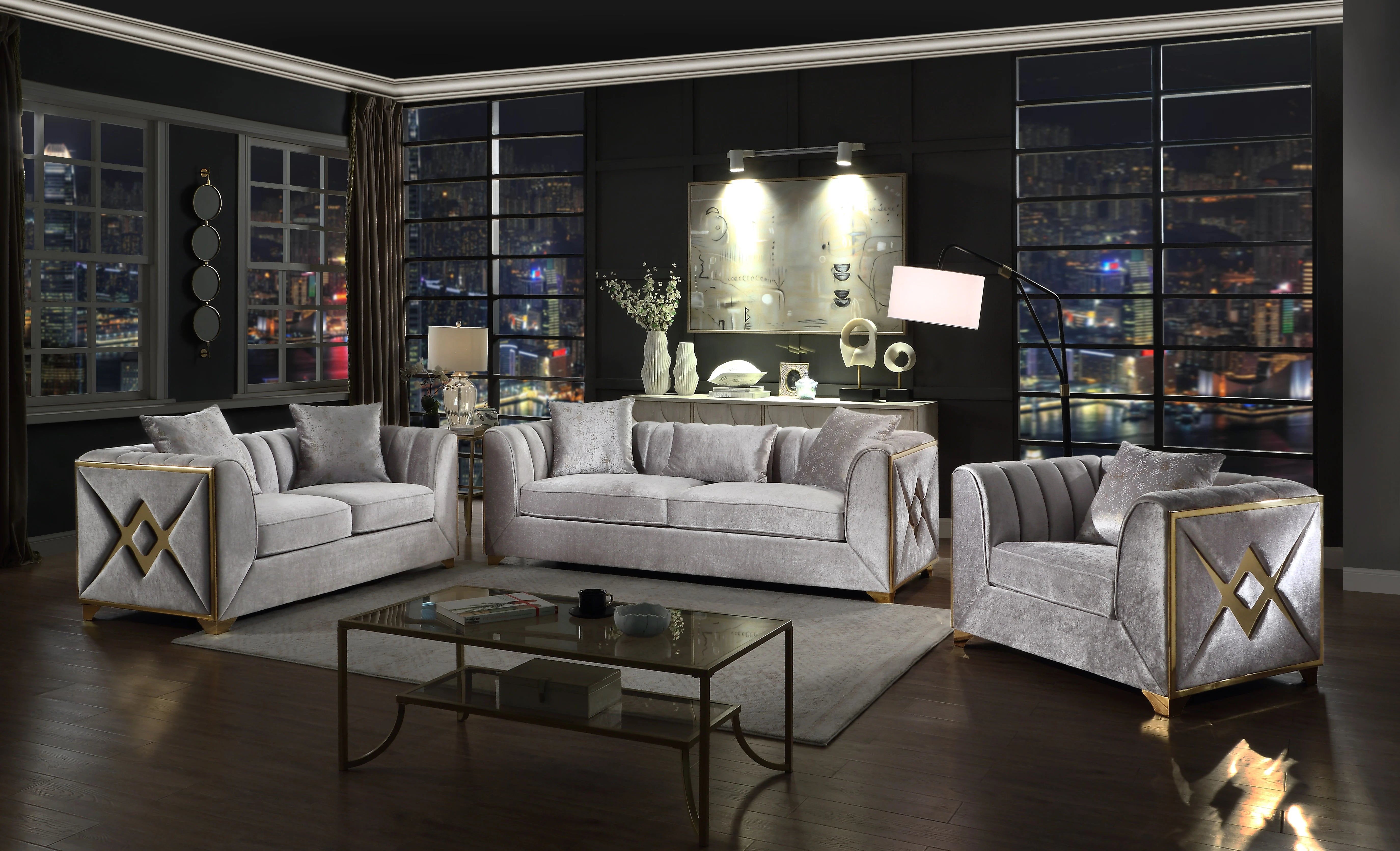 Valencia 3pc Sofa Set