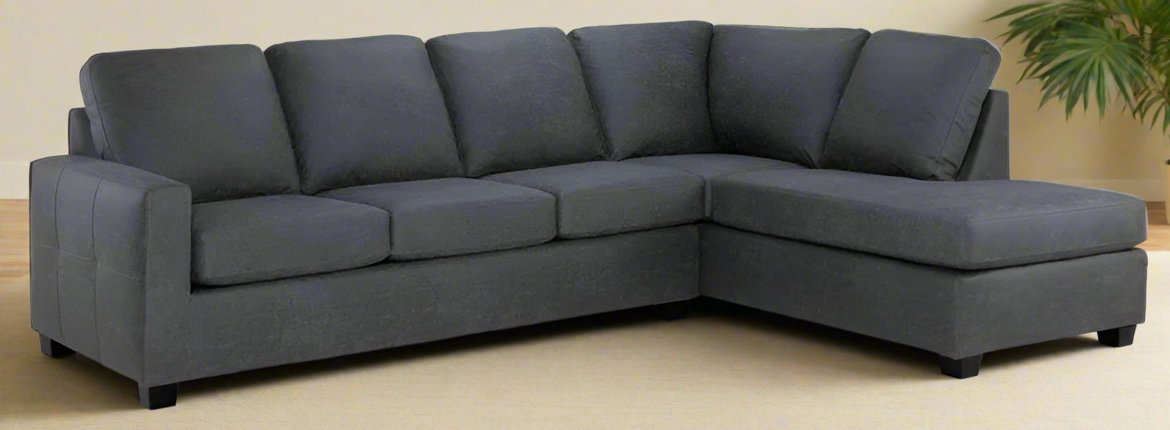 Niagara Sectional Sofa in Grey 🍁