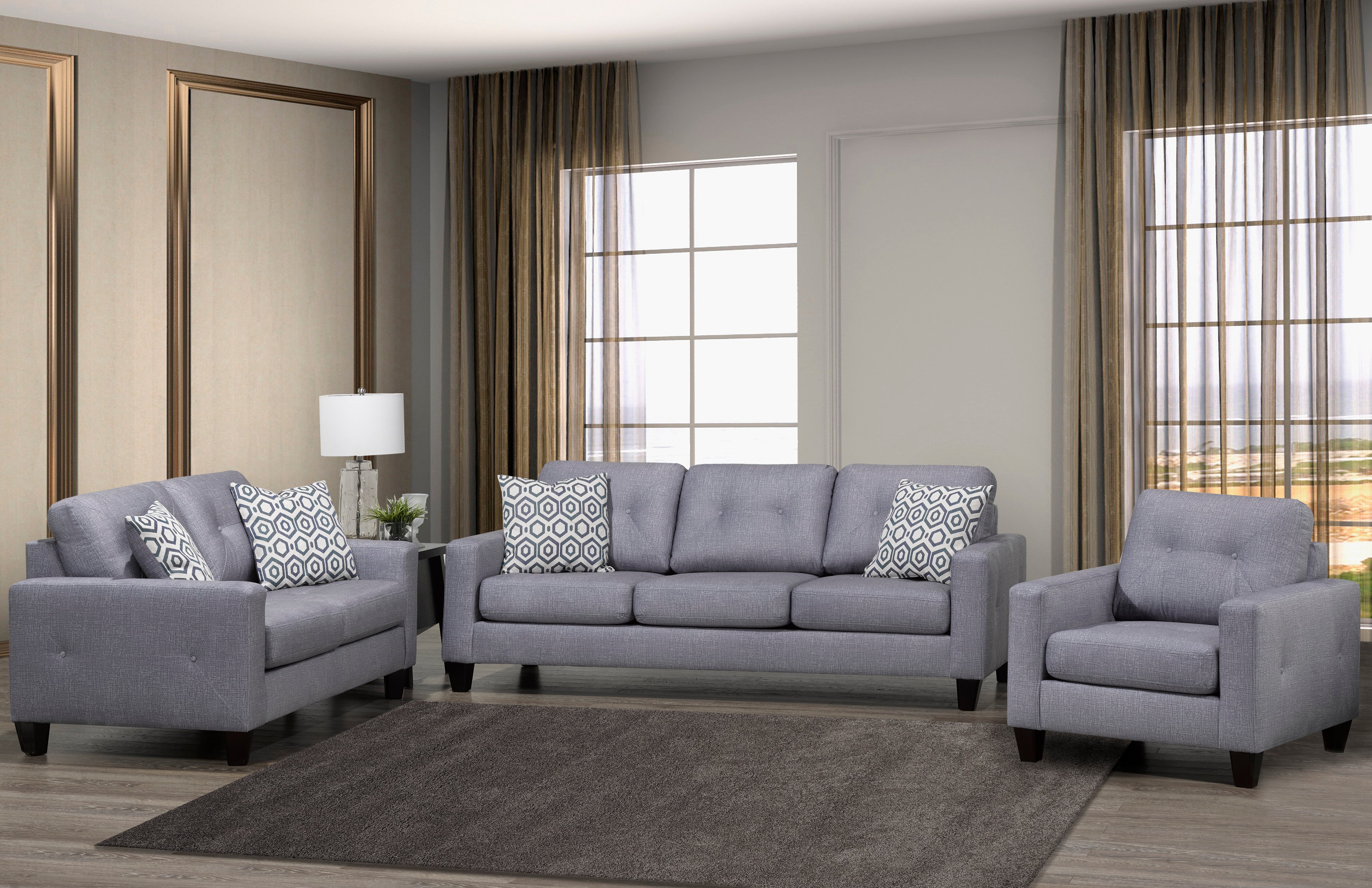 Harman 3pc Sofa Set 🍁