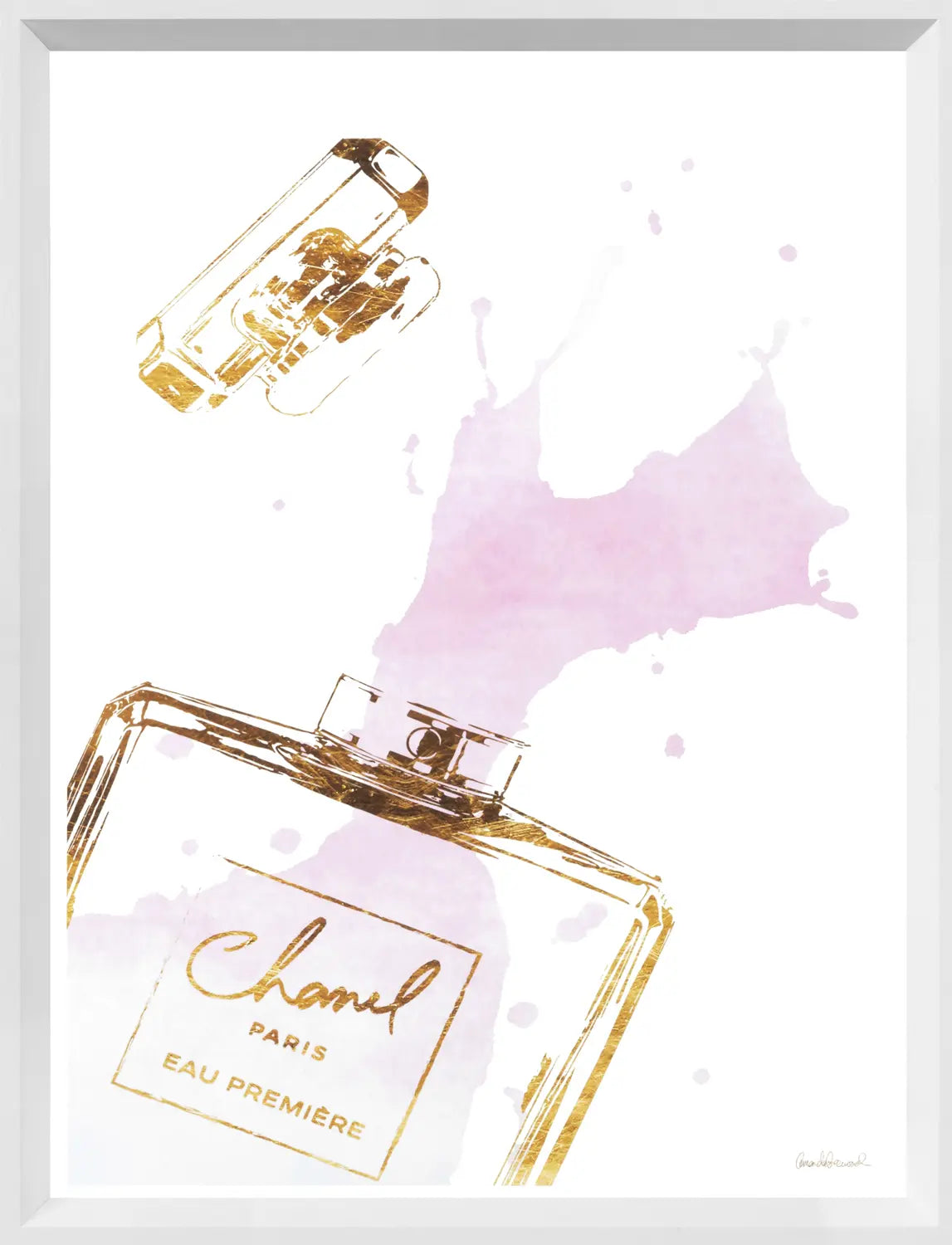 Pink Splash I - Furnish 4 Less