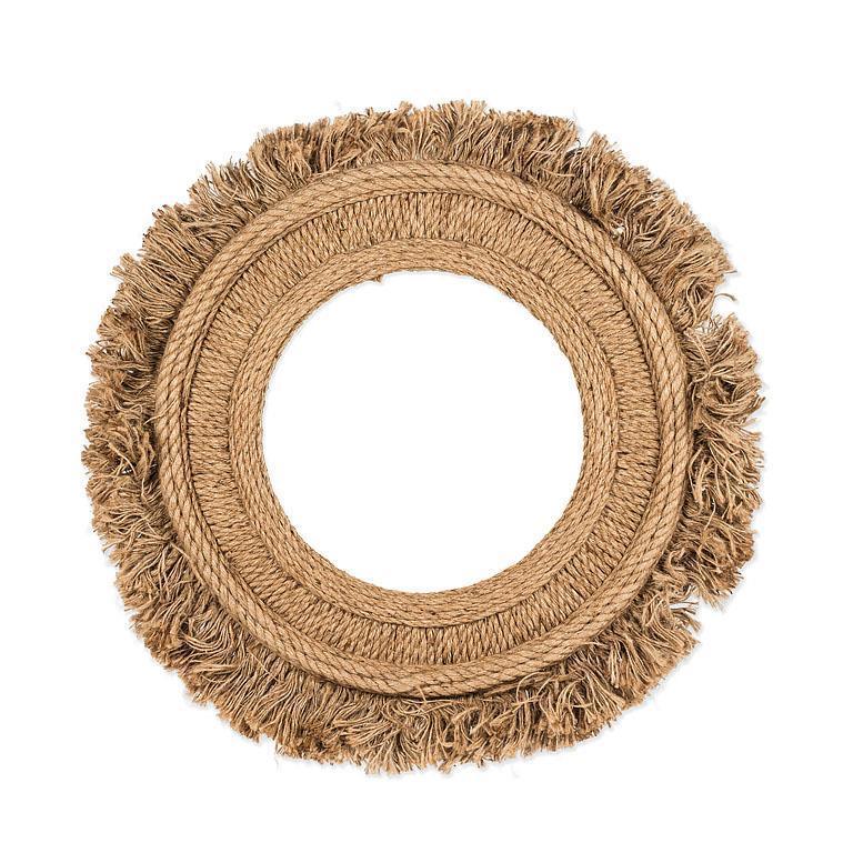 Fringe Rope Mirror - Furnish 4 Less