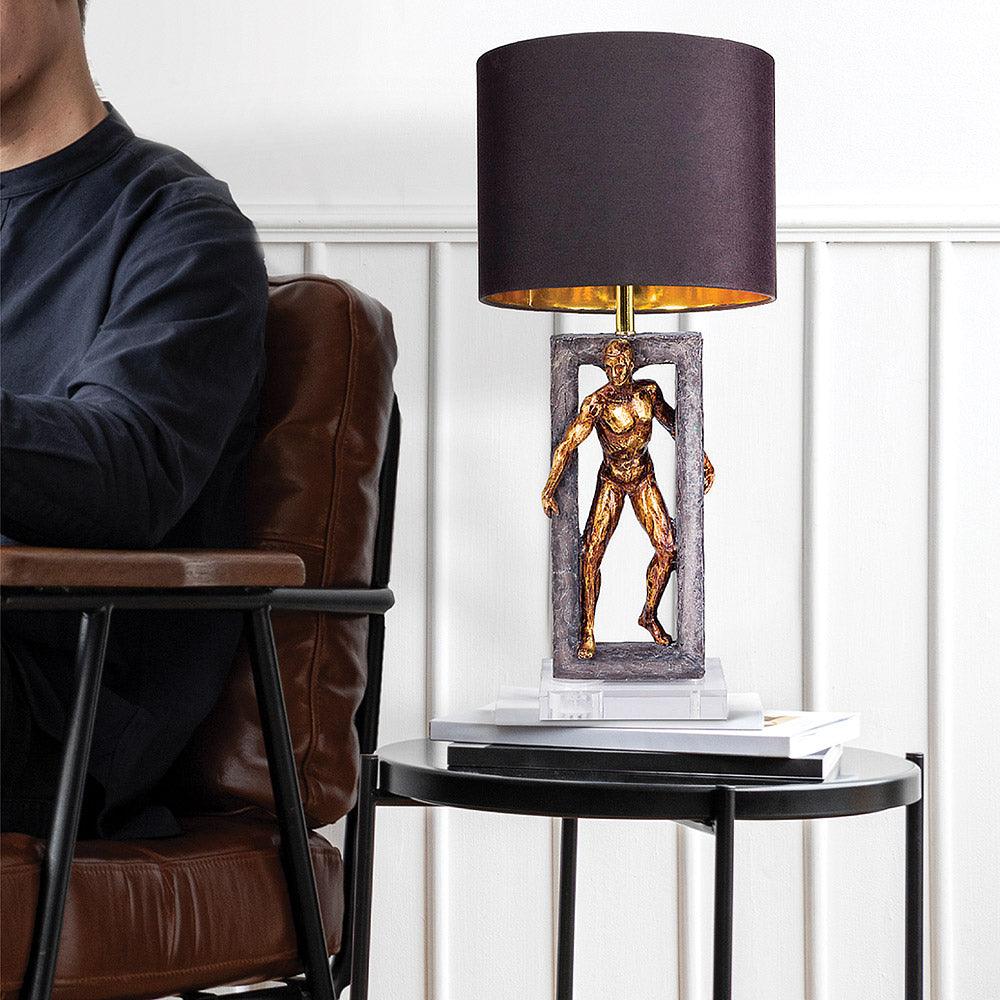 Man in Doorway Table Lamp - Furnish 4 Less