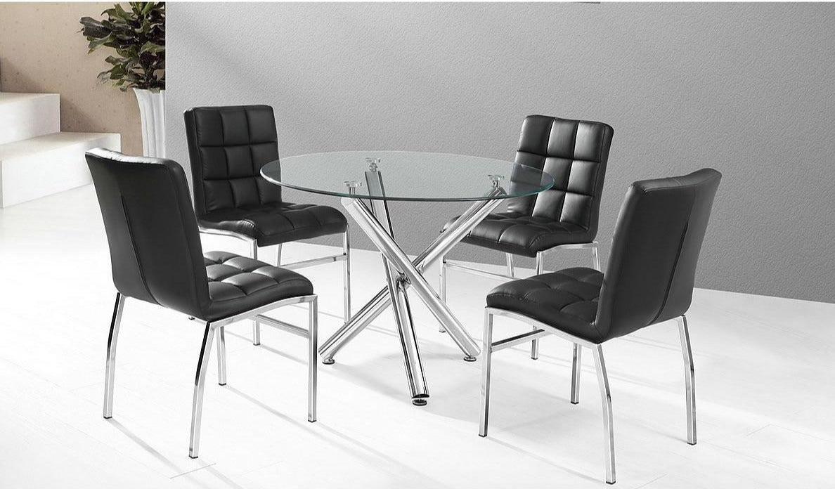 Weston 5pc Dining Set - Furnish 4 Less