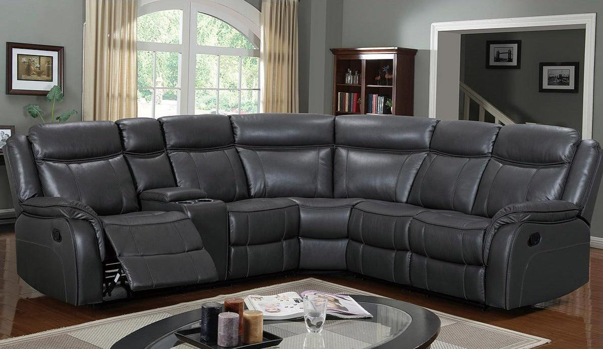 Neoma Manual Reclining Sectional - Furnish 4 Less