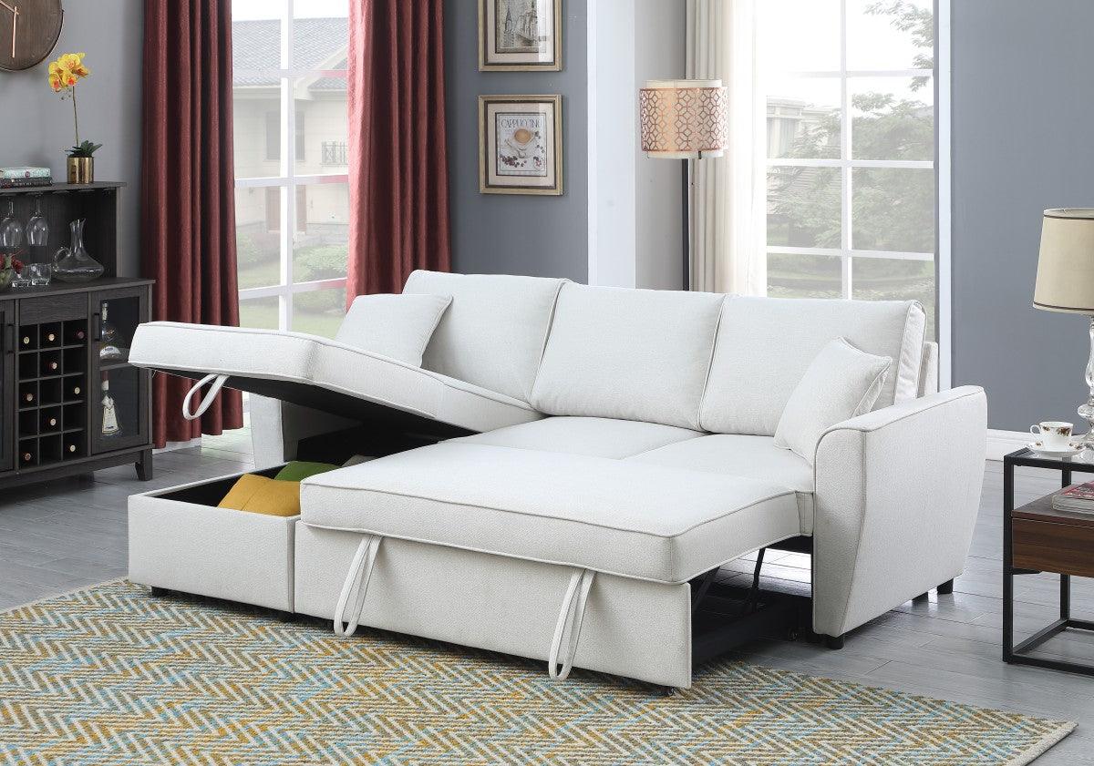 Reversible Sleeper Sectional w/ Storage - B4100 - Furnish 4 Less