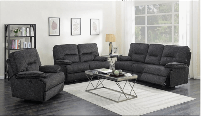 Maryland 3pc Power Recliner Sofa Set - KW6500 - Furnish 4 Less