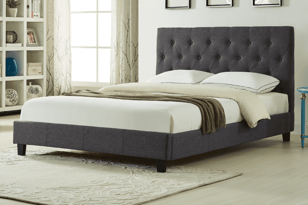 Queen Platform Bed - T2633 - Furnish 4Less
